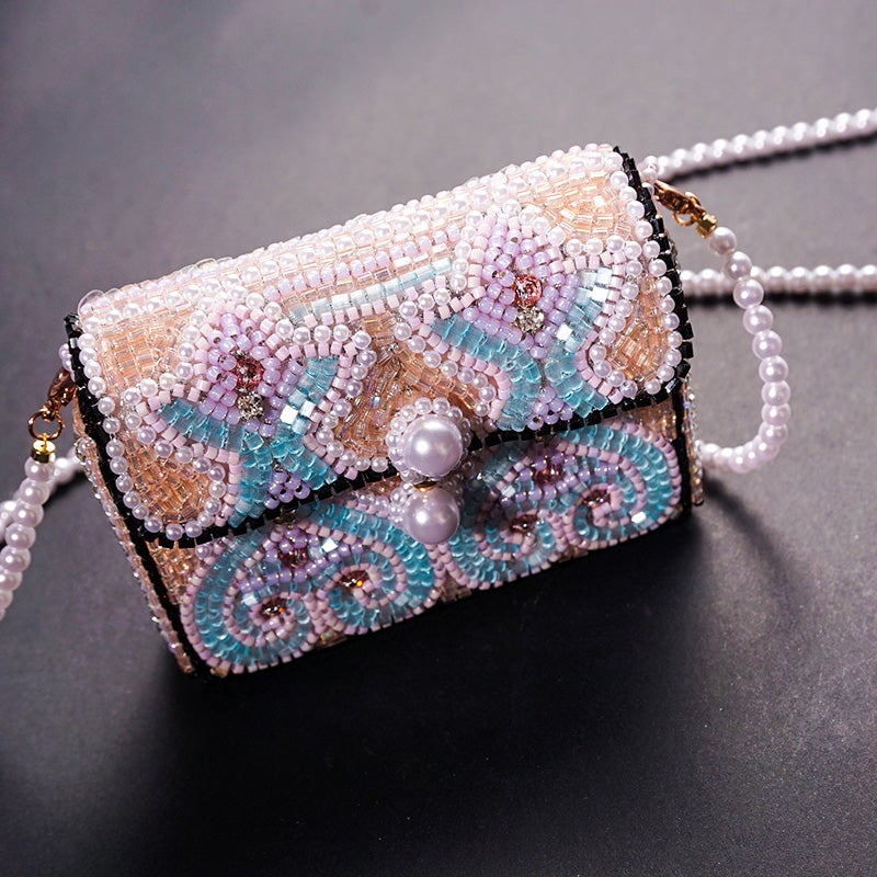 Tambour Embroidery Craft Kits-Headphone Bag