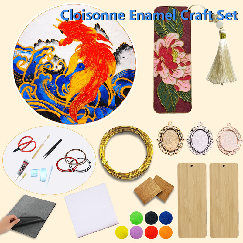 Cloisonne Enamel Craft Kit