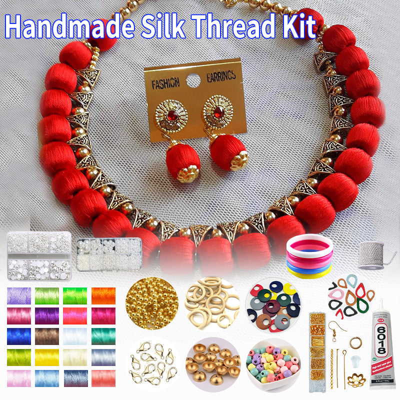 DIY Handmade Silk Thread Kit