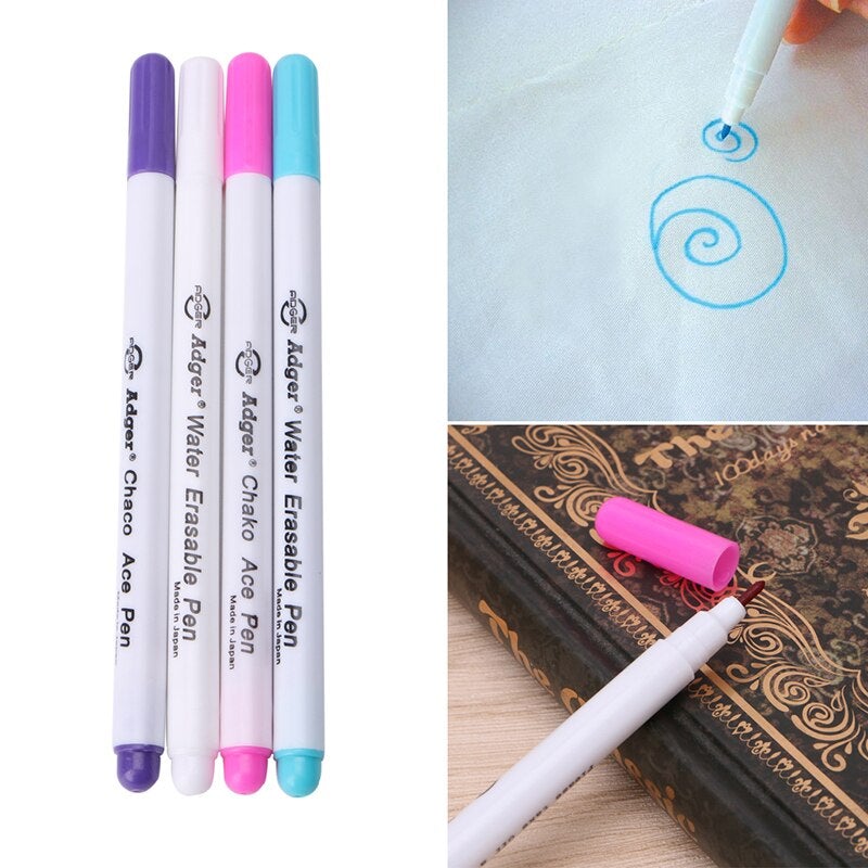 4-piece/set of water erasable pens