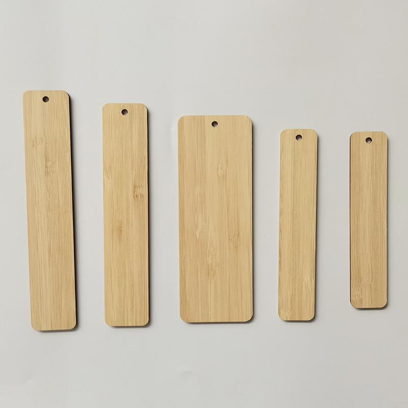 Blank Bamboo Bookmark