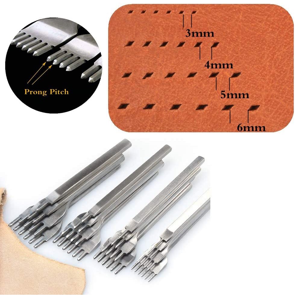 Leather Punch Tool（4PCS）