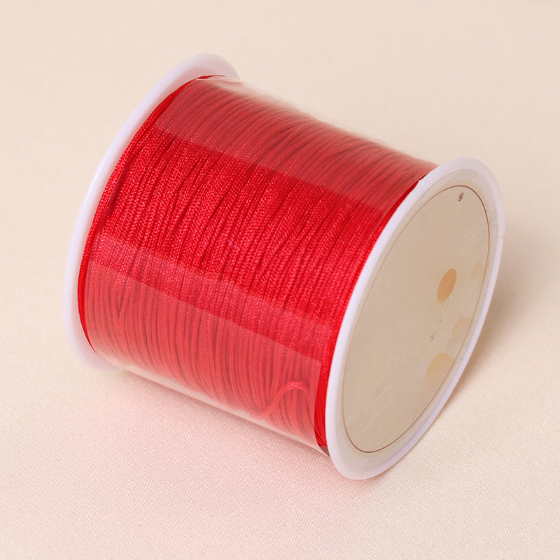 0.8MM Braided Rope-Warm Color Jade Thread