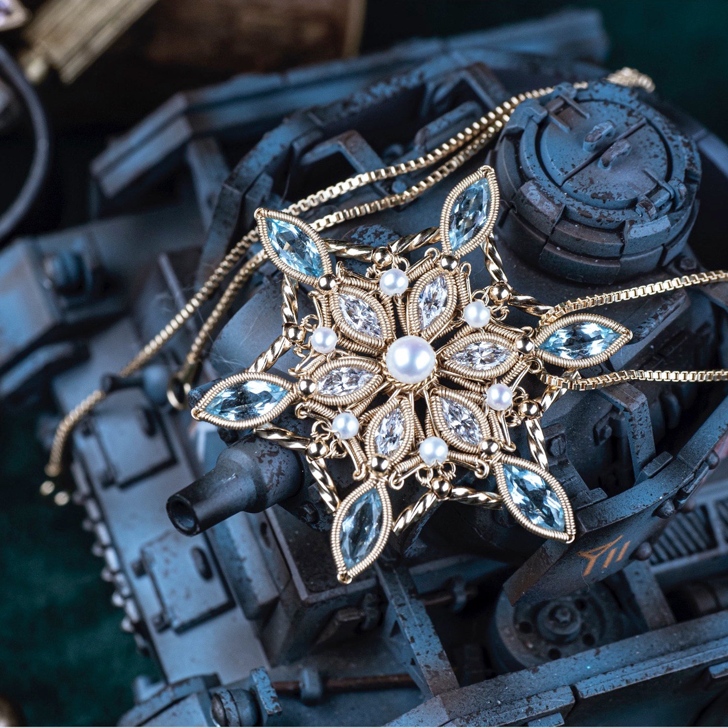 Wire Process - Snowflake Pendant - Material Package + Tutorial