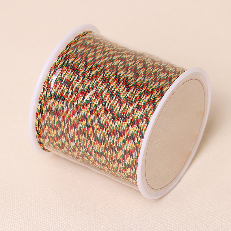 0.8MM Braided Rope-Dark Color Jade Thread